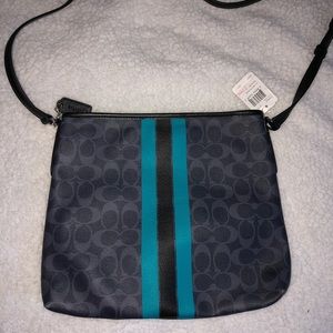 NWT Coach crossbody file bag